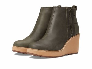 TOMS トムス レディース 女性用 シューズ 靴 ブーツ アンクル ショートブーツ Raven Water Resistant Tarmac Olive【送料無料】