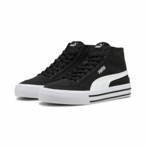 PUMA プーマ メンズ 男性用 シューズ 靴 スニーカー 運動靴 Court Classic Vulc Mid Puma Black/Puma White【送料無料】