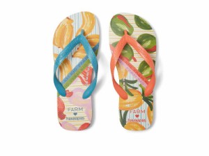 Havaianas ハワイアナス レディース 女性用 シューズ 靴 サンダル Top Farm Fruit Linen Flip Flop Sandal Orange Citrus【送料無料】