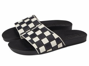 Vans バンズ レディース 女性用 シューズ 靴 サンダル Decon Slide Oversized Check Black/Bone White【送料無料】