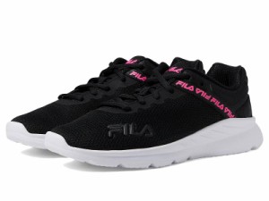 Fila フィラ レディース 女性用 シューズ 靴 スニーカー 運動靴 Lightspin Black/Pink Glo/White【送料無料】