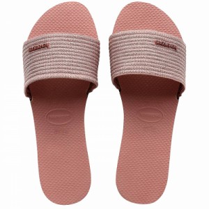 Havaianas ハワイアナス レディース 女性用 シューズ 靴 サンダル You Malta Metallic Flip Flop Sandal Crocus Rose【送料無料】