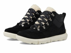 SOREL ソレル レディース 女性用 シューズ 靴 ブーツ スノーブーツ Explorer Next(TM) Hiker Waterproof Black/Sea Salt【送料無料】