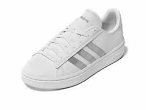 adidas アディダス レディース 女性用 シューズ 靴 スニーカー 運動靴 Grand Court Alpha Footwear White/Silver【送料無料】