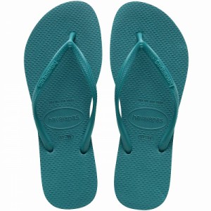 Havaianas ハワイアナス レディース 女性用 シューズ 靴 サンダル Slim Flip Flop Sandal Vibe Green【送料無料】