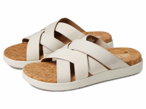 Keen キーン レディース 女性用 シューズ 靴 サンダル Elle Mixed Slide Birch/Star White【送料無料】