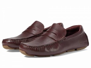 Cole Haan コールハーン メンズ 男性用 シューズ 靴 ローファー Grand Laser Penny Driver Bloodstone Truffle【送料無料】