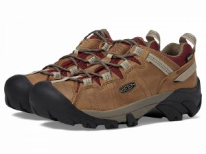 Keen キーン レディース 女性用 シューズ 靴 ブーツ ハイキング トレッキング Targhee II Waterproof Safari/Merlot【送料無料】