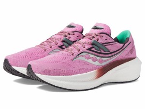 Saucony サッカニー レディース 女性用 シューズ 靴 スニーカー 運動靴 Triumph 20 Peony/Basalt【送料無料】