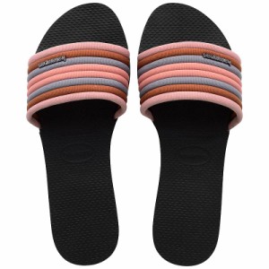 Havaianas ハワイアナス レディース 女性用 シューズ 靴 サンダル Malta Cool Flip Flop Sandal Black【送料無料】