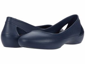 crocs クロックス レディース 女性用 シューズ 靴 フラット Laura Flat Navy【送料無料】