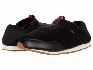 Teva テバ レディース 女性用 シューズ 靴 スリッパ Re Ember Moc Fleece Black【送料無料】