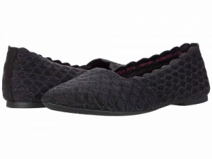 SKECHERS スケッチャーズ レディース 女性用 シューズ 靴 フラット Cleo Honeycomb Black【送料無料】