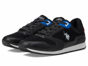 U.S. POLO ASSN. USポロ メンズ 男性用 シューズ 靴 スニーカー 運動靴 U-Laps-BX Black【送料無料】