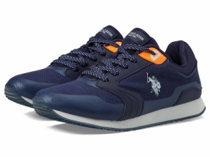 U.S. POLO ASSN. USポロ メンズ 男性用 シューズ 靴 スニーカー 運動靴 U-Laps-BX Navy【送料無料】