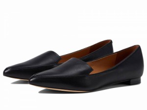 Nine West ナインウエスト レディース 女性用 シューズ 靴 ローファー ボートシューズ Abay Black Leather【送料無料】