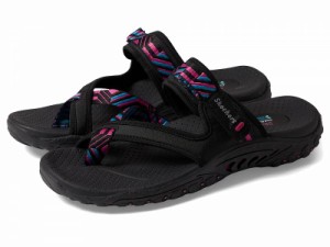 SKECHERS スケッチャーズ レディース 女性用 シューズ 靴 サンダル Reggae Vibrancy Black Multi【送料無料】