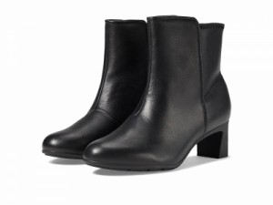 Clarks クラークス レディース 女性用 シューズ 靴 ブーツ アンクル ショートブーツ Neiley Jane Black Leather【送料無料】