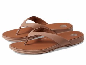 FitFlop フィットフロップ レディース 女性用 シューズ 靴 サンダル Gracie Leather Flip-Flops Beige【送料無料】