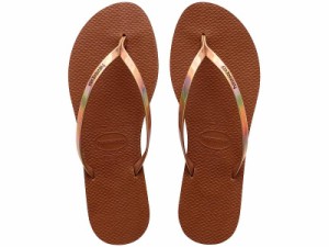 Havaianas ハワイアナス レディース 女性用 シューズ 靴 サンダル You Metallic Flip Flop Sandal Rust【送料無料】
