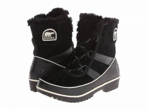 SOREL ソレル レディース 女性用 シューズ 靴 ブーツ スノーブーツ Tivoli II Black Suede【送料無料】