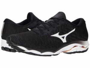 Mizuno ミズノ メンズ 男性用 シューズ 靴 スニーカー 運動靴 Wave Inspire 16 WAVEKNIT(TM) Black/White【送料無料】