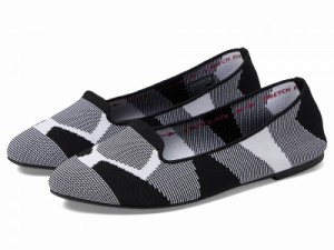 SKECHERS スケッチャーズ レディース 女性用 シューズ 靴 フラット Cleo Sherlock Black/White【送料無料】