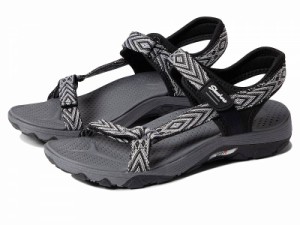 SKECHERS スケッチャーズ レディース 女性用 シューズ 靴 サンダル Arch Fit Reggae Grounded Black/White【送料無料】