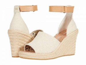 TOMS トムス レディース 女性用 シューズ 靴 ヒール Marisol Wedge Natural Leather【送料無料】