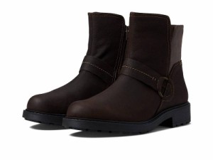 Clarks クラークス レディース 女性用 シューズ 靴 ブーツ アンクル ショートブーツ Opal Rose Brown Leather【送料無料】