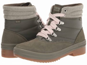 Keds ケッズ レディース 女性用 シューズ 靴 ブーツ レースアップ 編み上げ Camp Boot Olive【送料無料】