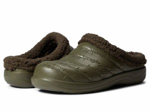 SKECHERS スケッチャーズ メンズ 男性用 シューズ 靴 クロッグ Foamies Cozy Camper Puffer Clog w/ Sherpa Lining Olive【送料無料】