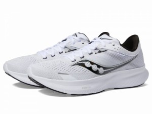 Saucony サッカニー メンズ 男性用 シューズ 靴 スニーカー 運動靴 Ride 16 White/Black【送料無料】