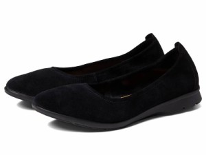 Clarks クラークス レディース 女性用 シューズ 靴 フラット Jenette Ease Black Suede【送料無料】