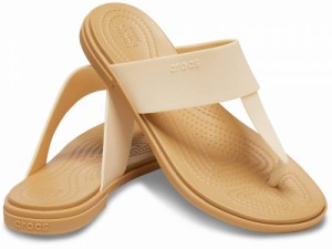 crocs クロックス レディース 女性用 シューズ 靴 サンダル Tulum Flip Vanilla【送料無料】