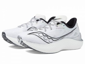 Saucony サッカニー レディース 女性用 シューズ 靴 スニーカー 運動靴 Endorphin Pro 3 White/Black【送料無料】