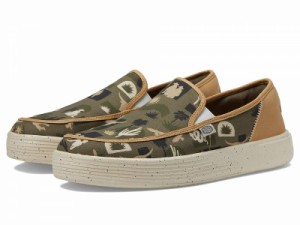 Hey Dude ヘイデュード メンズ 男性用 シューズ 靴 スニーカー 運動靴 Sunapee Slip-on Desert Green【送料無料】