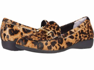 Aravon アラヴォン レディース 女性用 シューズ 靴 ローファー ボートシューズ Abbey Loafer Leopard【送料無料】