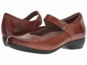 Dansko ダンスコ レディース 女性用 シューズ 靴 ローファー ボートシューズ Fawna Chestnut Burnished Calf【送料無料】