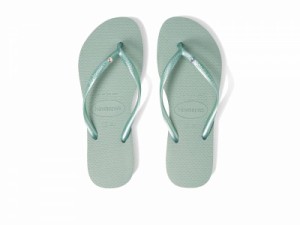 Havaianas ハワイアナス レディース 女性用 シューズ 靴 サンダル Slim Crystal SW II Flip Flop Sandal Clay【送料無料】