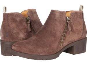 Hush Puppies ハッシュパピーズ レディース 女性用 シューズ 靴 ブーツ アンクル ショートブーツ Hadley Side Zip Dark【送料無料】