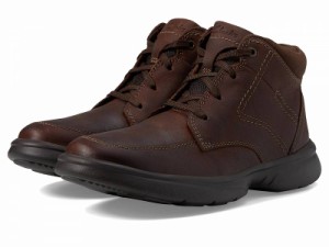 Clarks クラークス メンズ 男性用 シューズ 靴 ブーツ チャッカブーツ Bradley Mid Brown Tumbled Leather【送料無料】