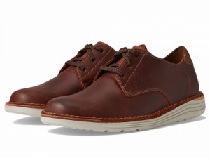 Clarks クラークス メンズ 男性用 シューズ 靴 スニーカー 運動靴 Bruno Low Light Brown Leather【送料無料】