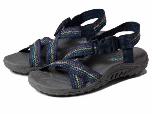 SKECHERS スケッチャーズ レディース 女性用 シューズ 靴 サンダル Reggae Rise and Shine Navy Multi【送料無料】