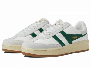 Gola ゴラ メンズ 男性用 シューズ 靴 スニーカー 運動靴 Dropshot White/Dark Green【送料無料】