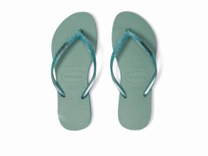 Havaianas ハワイアナス レディース 女性用 シューズ 靴 サンダル Slim Sparkle II Flip Flop Sandal Clay【送料無料】