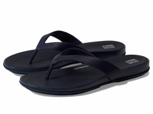 FitFlop フィットフロップ レディース 女性用 シューズ 靴 サンダル Gracie Leather Flip-Flops Midnight Navy【送料無料】