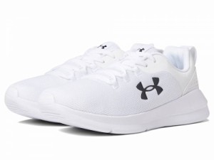 Under Armour アンダーアーマー レディース 女性用 シューズ 靴 スニーカー 運動靴 Essential White/White/Black【送料無料】