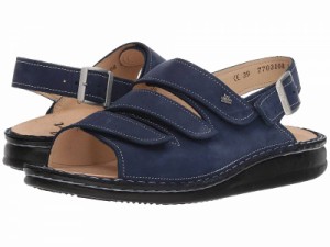 Finn Comfort フィンコンフォート レディース 女性用 シューズ 靴 サンダル Soft Sylt Metallic Blue【送料無料】