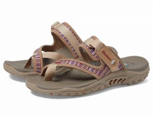 SKECHERS スケッチャーズ レディース 女性用 シューズ 靴 サンダル Reggae All Natural Taupe Multi【送料無料】